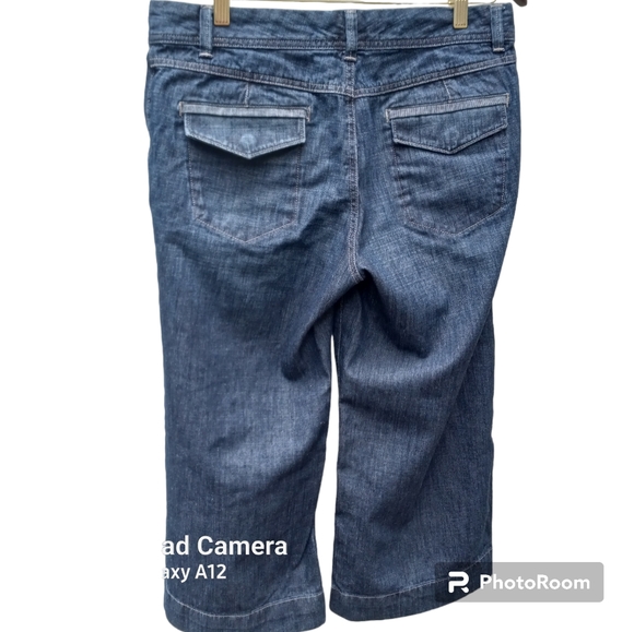 Eddie Bauer Crop Jeans 8 - Picture 2 of 3